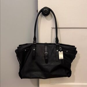 Elegant Tumi Black Women's Tote Work Bag